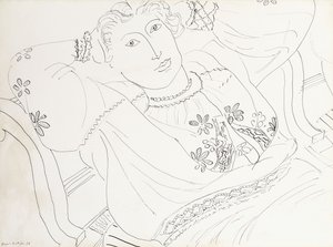 Lydia in a Romanian Blouse by Henri Matisse