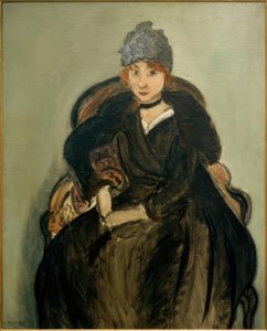 Marguerite with the Blue Hat
