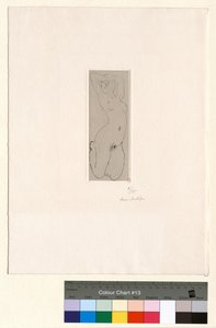 Kneeling and Arched Nude