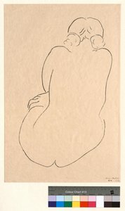 Seated Nude, Seen from Behind by Henri Matisse