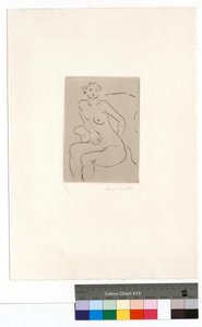 Nude in Armchair, Left Hand by Henri Matisse