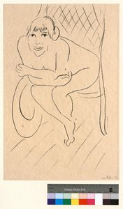 Nude on a Rocking Chair by Henri Matisse