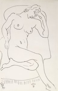 Nude Woman in an Armchair, c.1922-24