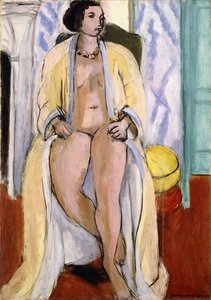 Nude in Bathrobe