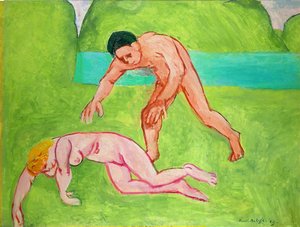 Nymph and Satyr