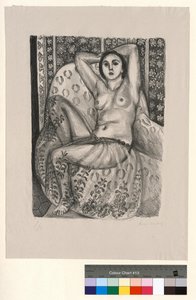 Seated Odalisque with Tulle Skirt