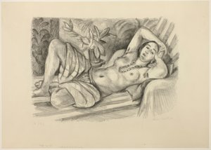 Odalisque with Magnolia