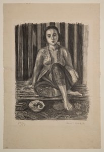 Odalisque with a Bowl of Fruit by Henri Matisse