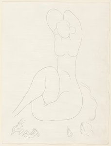 Several Sonnets: "What Silk...", plate 28 from Poems of Mallarmé by Henri Matisse