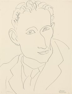 Portrait of Louis Aragon