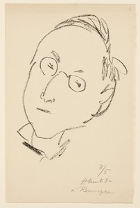 Portrait of Paul Léautaud by Henri Matisse
