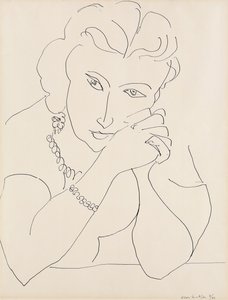 Portrait of a Woman by Henri Matisse