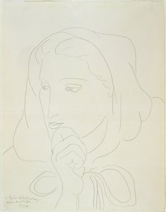 Portrait of a Woman in a Hood by Henri Matisse