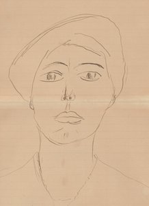 Portrait of a Woman (Olga Meerson) by Henri Matisse