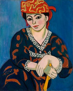 Red Madras Headdress