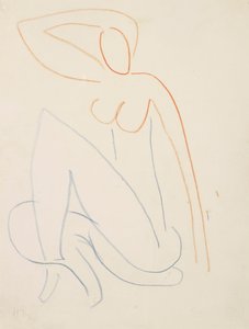 Seated Female Figure by Henri Matisse