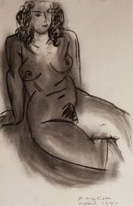Seated Nude Woman by Henri Matisse