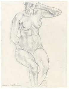 Seated Nude, c.1918