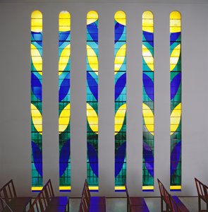 Stained Glass in the Chapel of the Rosary, Vence by Henri Matisse
