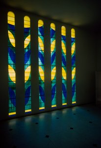 Stained Glass Window from the Rosaire Chapel, Also Known as the Matisse Chapel