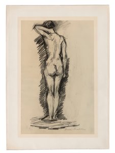Standing Female Nude Seen from the Back by Henri Matisse