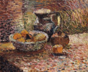 Still-life with Pitcher and Fruits