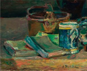 Still Life with Books, c.1895