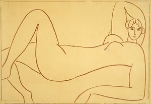 Study after the Pink Nude by Henri Matisse