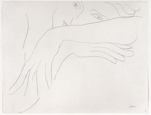 Study of a Model Leaning on the Back of a Chair by Henri Matisse