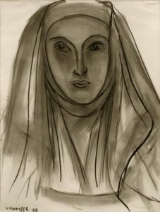 The Nun (Study for Portuguese Letters) by Henri Matisse