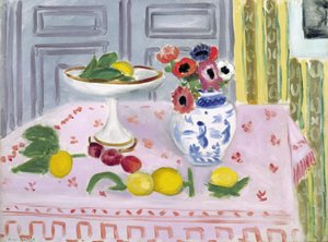 The Pink Tablecloth by Henri Matisse