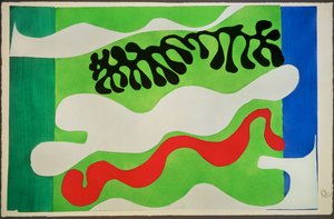 The Lagoon, from the series "Jazz" by Henri Matisse