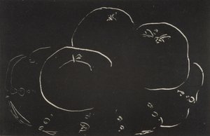 Three Apples and Plate by Henri Matisse
