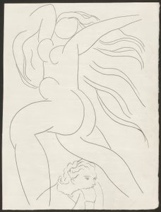 Toast, Plate One from Poesies de Mallarmé by Henri Matisse