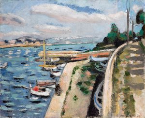 View of Antibes, c.1925