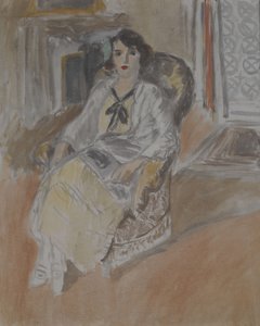 Woman Seated in an Armchair