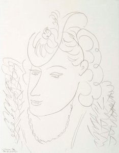Woman with Hat by Henri Matisse