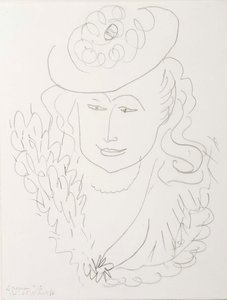 Woman with Hat by Henri Matisse