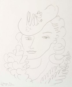 Woman with Hat by Henri Matisse