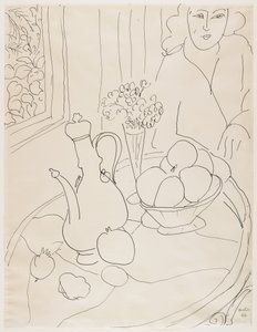 Woman with Still Life by Henri Matisse