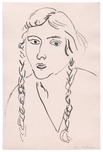 Young Girl with Braids
