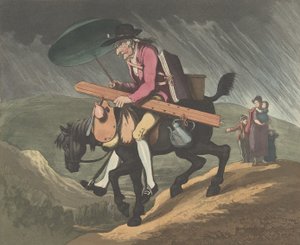 An Artist Travelling in Wales by Henri Merke