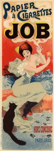 Advertising Poster for the Tissue Paper Job by Henri Meunier
