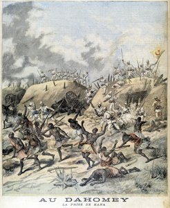 At Dahomey (now Benin), the capture of Kana - in 
