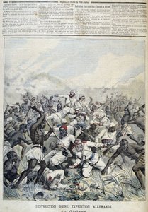 Destruction of a German expedition to Africa - in 