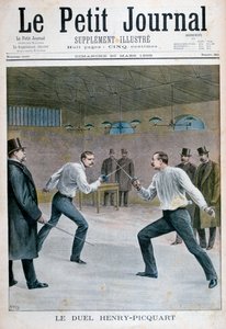 Henry-Picquart Duel, 1898 by Henri Meyer