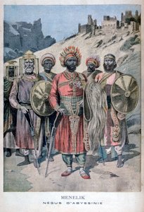 Menelik II of Abyssinia, 1895