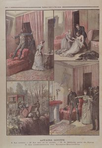 The Gouffe Mystery, illustrations from 