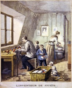 The Toy Inventor, Late Nineteenth Century by Henri Meyer
