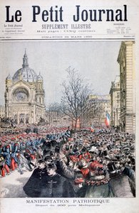 The Departure of French Troops to Madagascar, Paris, 1895